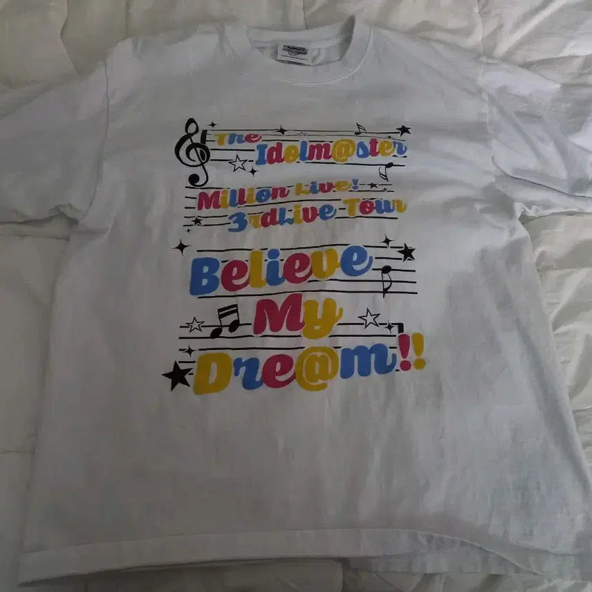 [BUNJANG] THE iDOLM@STER Million Live T-Shirt XL / 아이돌마스터 밀리언 라이브 티셔츠 3rd  기념 티셔츠 2016 XL