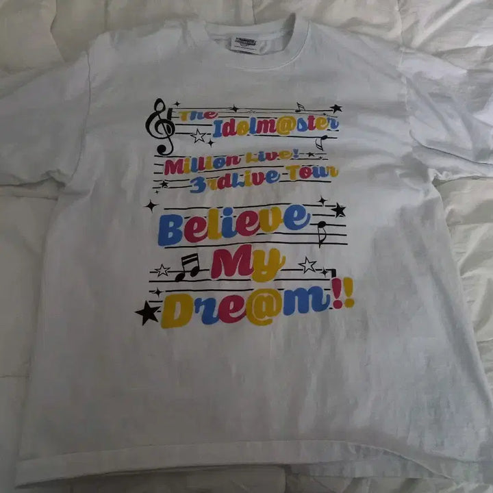 [BUNJANG] THE iDOLM@STER Million Live T-Shirt XL / 아이돌마스터 밀리언 라이브 티셔츠 3rd  기념 티셔츠 2016 XL