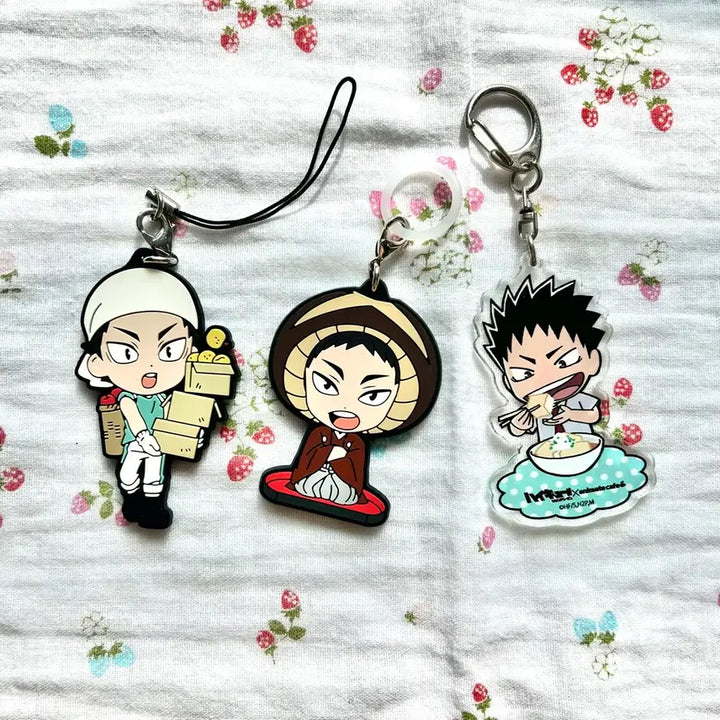 [BUNJANG] Haikyuu!! Iwaizumi Hajime Strap Bundle Set / 이와이즈미 스트랩 일괄판매