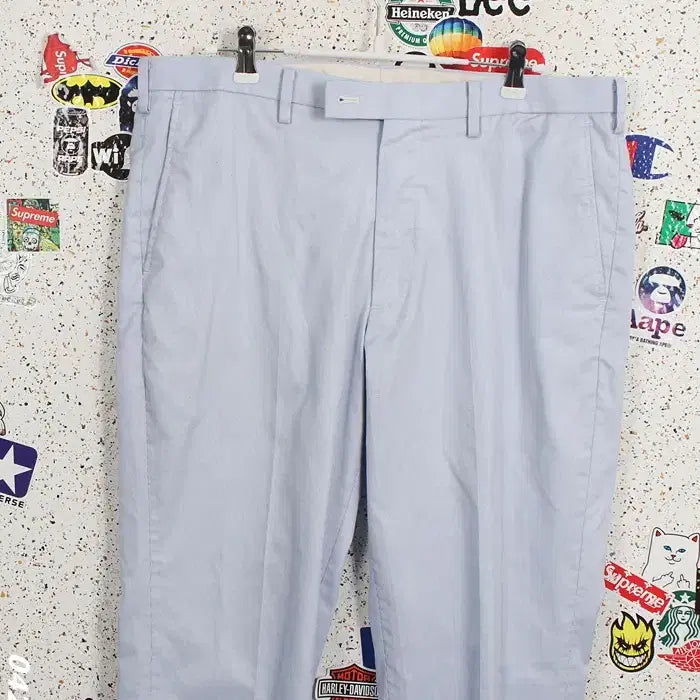 [SOLD OUT] 남성85 / 유니클로 데일리 연블루 슬랙스팬츠BL 35-103