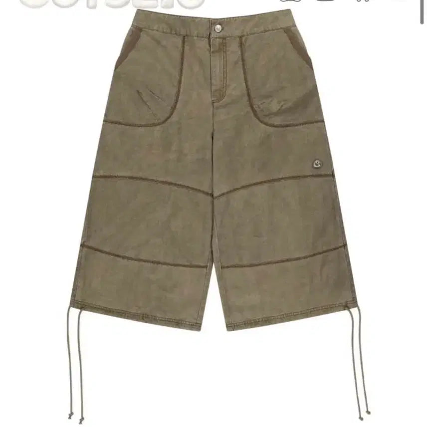 [BUNJANG] Koiseio Zigzag Pants Brown Size 1 / 코이세이오 지그재그팬츠 브라운 1사이즈