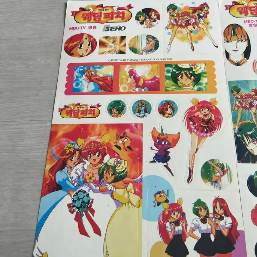 [BUNJANG] Wedding Peach Angel Stickers - Collector&
