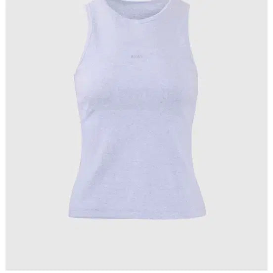 [BUNJANG] BRONN Ribbed Sleeveless Melange/Gray / BRONN 골지 슬리브리스 멜란지/그레이
