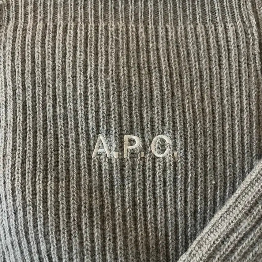 [BUNJANG] A.P.C. Dave Wool Zip-Up Cardigan / APC 아페쎄 데이브 울 집업 가디건