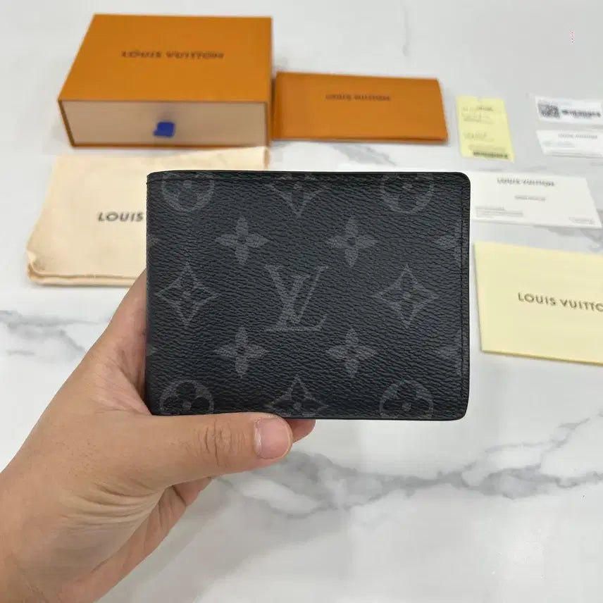 [BUNJANG] Louis Vuitton Eclipse Bi-fold Wallet / [정품/영수증포함]루이비통 이클립스 반지갑