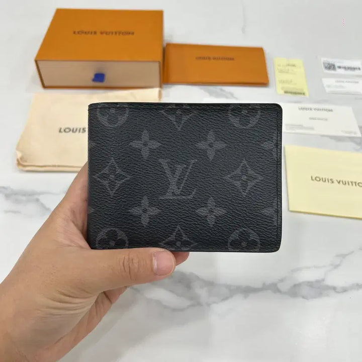 [BUNJANG] Louis Vuitton Eclipse Bi-fold Wallet / [정품/영수증포함]루이비통 이클립스 반지갑