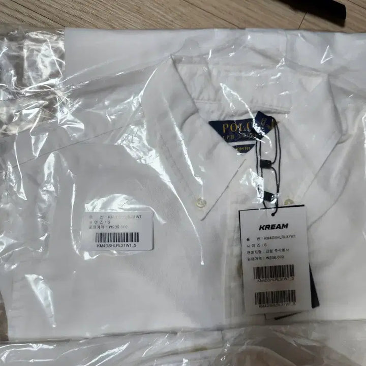 [BUNJANG] Polo Ralph Lauren Custom Fit Oxford Shirt White / 폴로 랄프로렌 커스텀핏 옥스포드 셔츠 화이트(S)