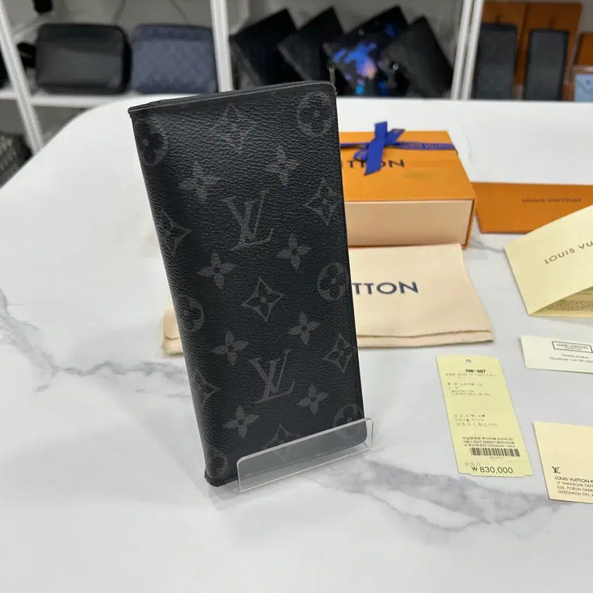 [BUNJANG] Louis Vuitton Eclipse Long Wallet / [영수증포함]루이비통 이클립스 장지갑