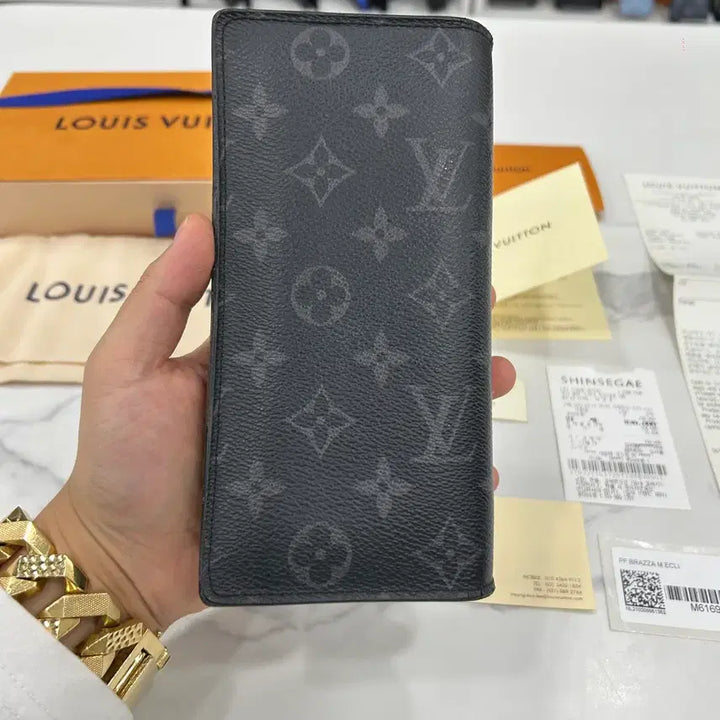 [BUNJANG] Louis Vuitton Eclipse Long Wallet / [영수증포함]루이비통 이클립스 장지갑