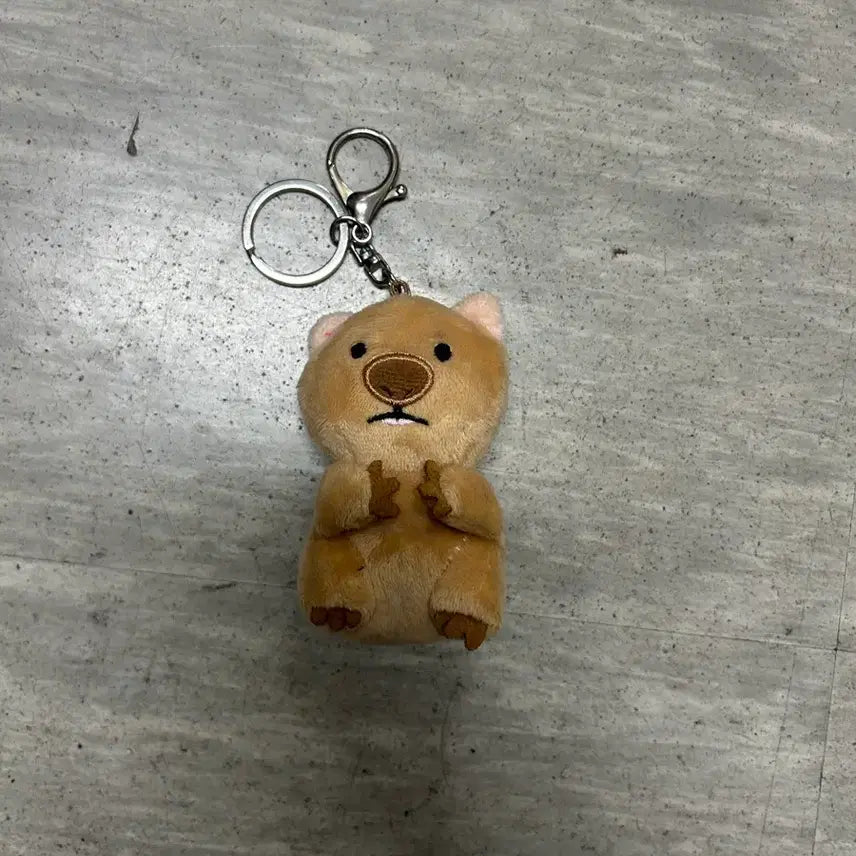 [BUNJANG] Brown Doll Keychain / 갈색 인형 키링