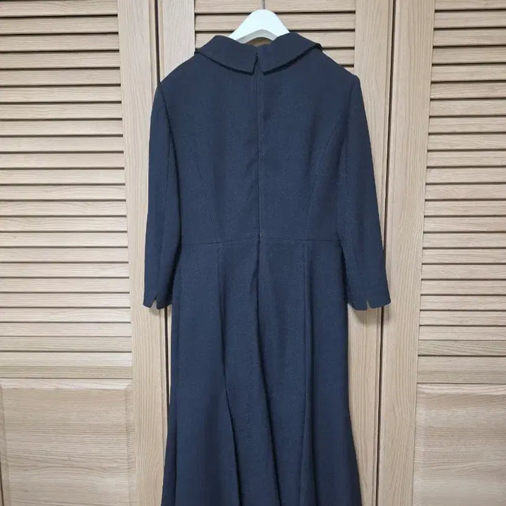 [BUNJANG] Kenneth Lady Double Button Long Dress / 케네스레이디 더블 버튼 롱 원피스 55