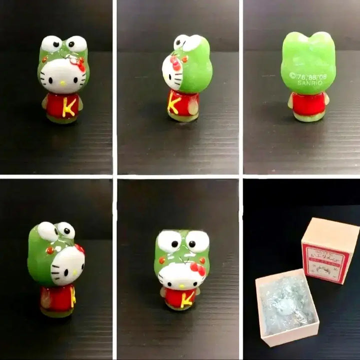 [BUNJANG] Kaburimono Sanrio Characters Figure Set / 카부린보키티, 카부린보 케로피, 카부린보 쿠로미,카부린보 모카시나모롤
