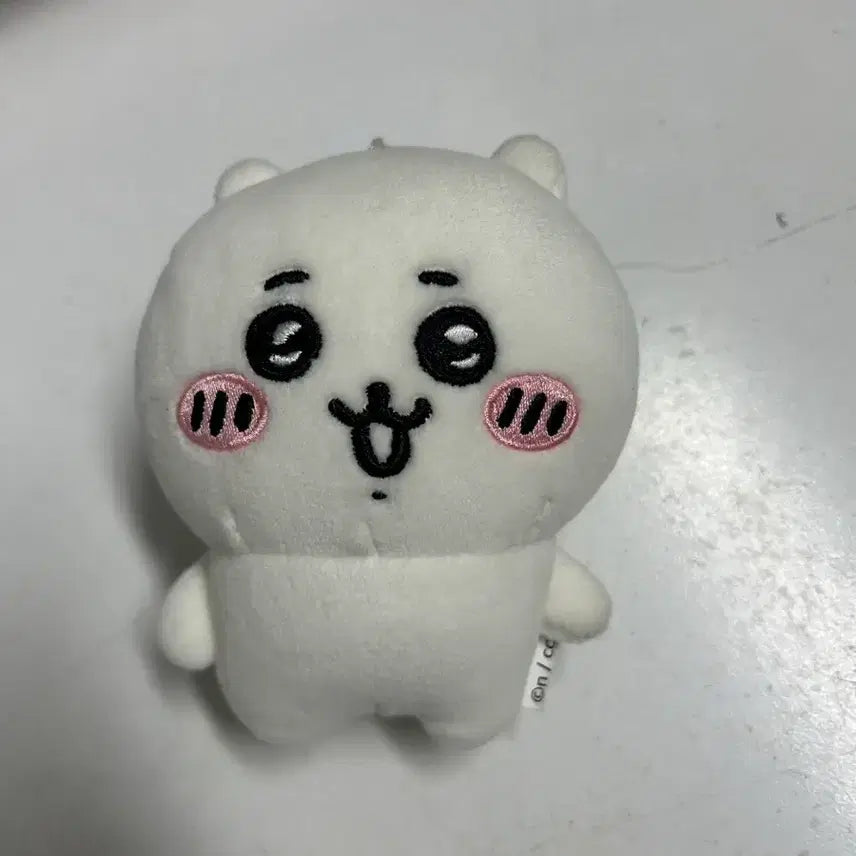 [BUNJANG] White Character Doll Keychain Bag Charm / 흰색 캐릭터 인형 키링 가방고리