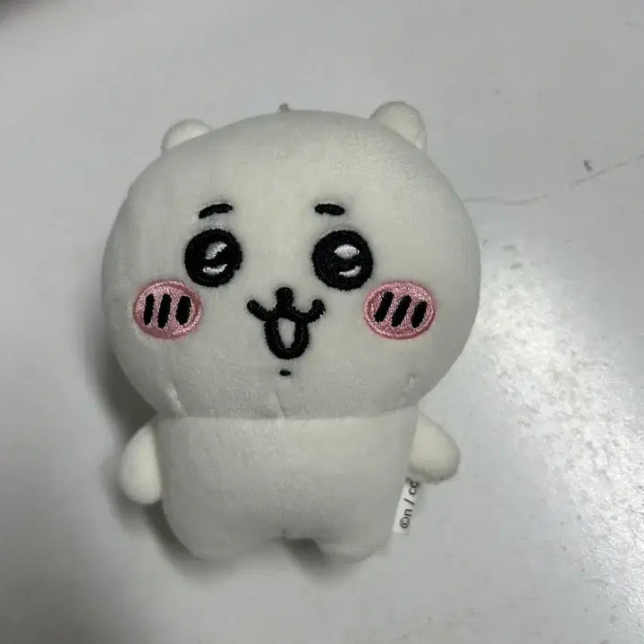 [BUNJANG] White Character Doll Keychain Bag Charm / 흰색 캐릭터 인형 키링 가방고리