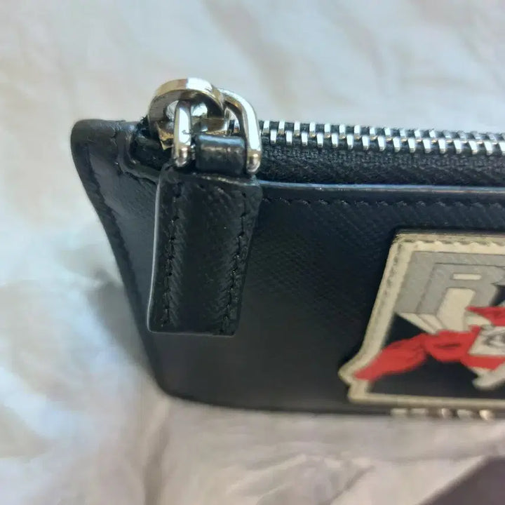 [BUNJANG] Prada Saffiano Limited Edition Card Holder Black / (한정판)프라다 사피아노 카드지갑 블랙