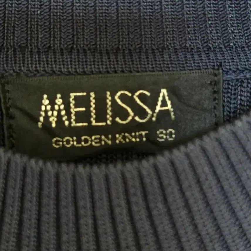 [BUNJANG] Melissa Knit Navy Sweater / 멜리사 니트 진네이비