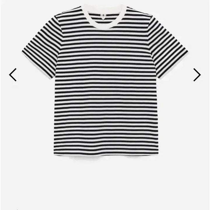[BUNJANG] ARKET Stripe Short Sleeve T-Shirt / ARKET 아르켓 스트라이프 반팔 티셔츠