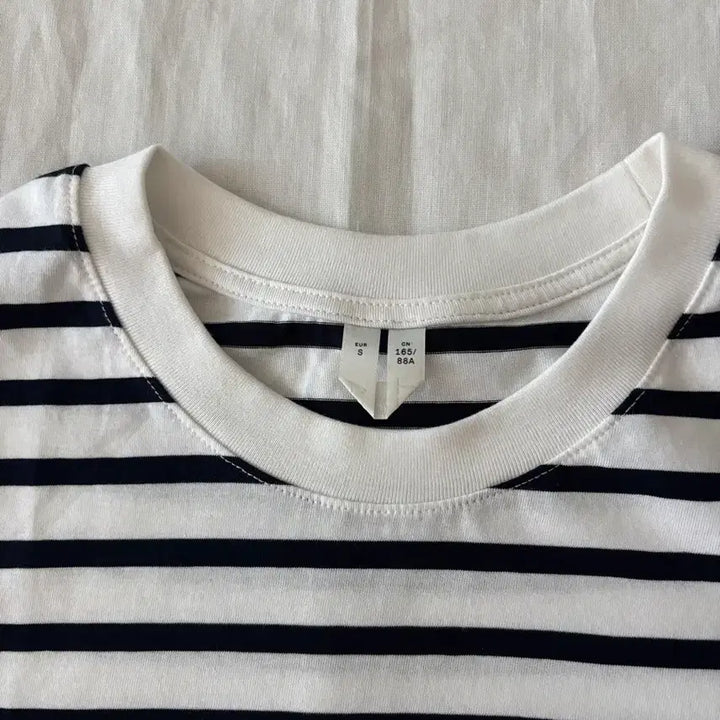 [BUNJANG] ARKET Stripe Short Sleeve T-Shirt / ARKET 아르켓 스트라이프 반팔 티셔츠