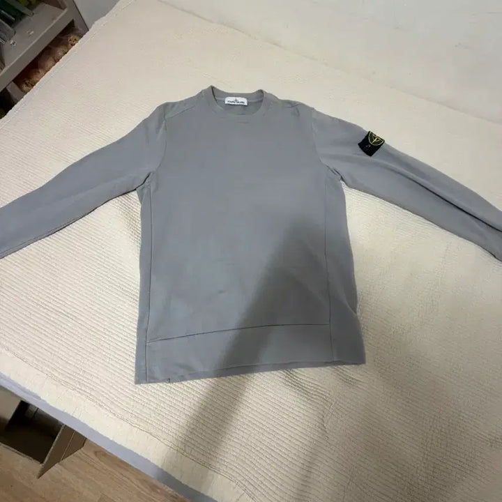 [BUNJANG] Stone Island Sweatshirt Grey / [S급/정품] 스톤 아일랜드 맨투맨 그레이