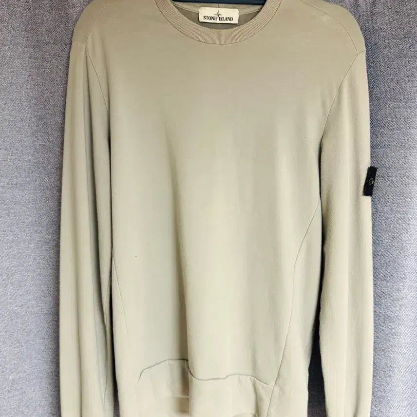 [BUNJANG] Stone Island Sweatshirt Grey / [S급/정품] 스톤 아일랜드 맨투맨 그레이