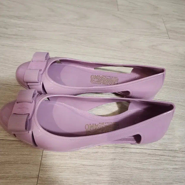 [BUNJANG] Salvatore Ferragamo Jelly Shoes Purple Size 6 / 페라가모 젤리슈즈 퍼플 6사이즈