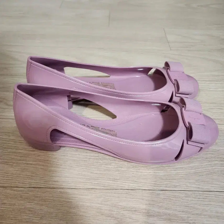 [BUNJANG] Salvatore Ferragamo Jelly Shoes Purple Size 6 / 페라가모 젤리슈즈 퍼플 6사이즈