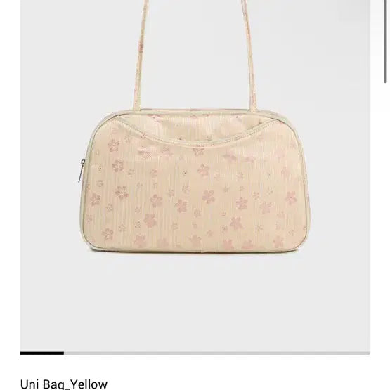 [BUNJANG] Nuance Uni Bag Yellow Floral Shoulder Bag / 누아누 uni bag yellow
