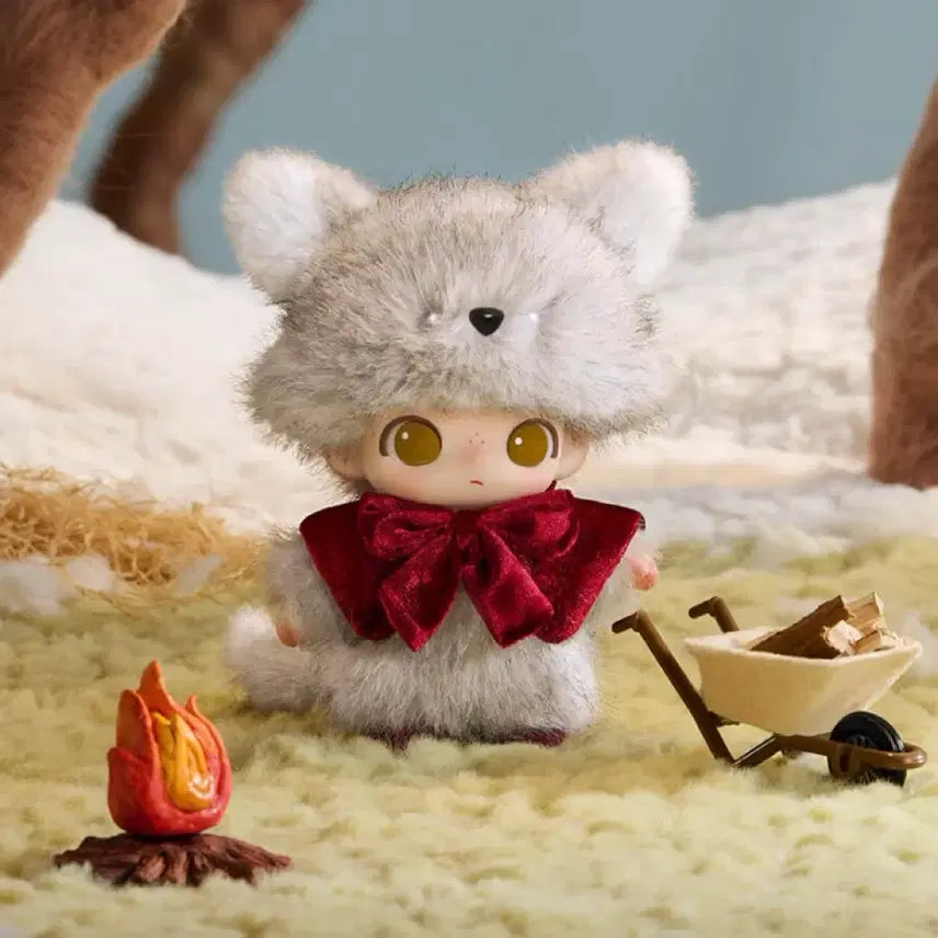 [BUNJANG] Pop Mart Dimoo Secret Theatrical Troupe Wolf Plush Keychain (Sealed) / (미개봉, 주소지변경)팝마트 디무 비밀연극단 인형키링 늑대