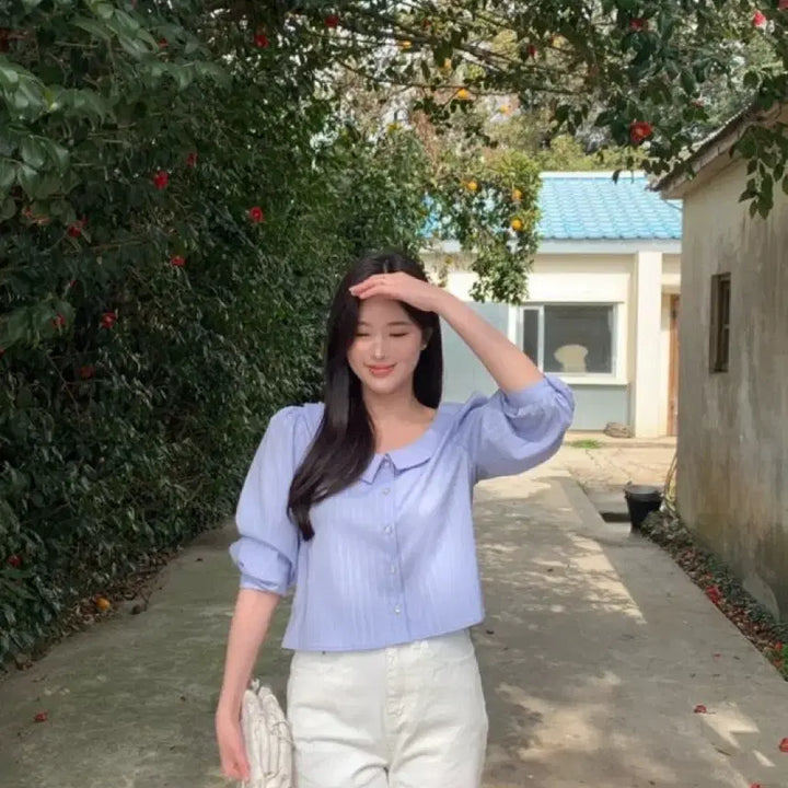 [BUNJANG] Shop Minet Lily Blouse / 샵미네트 릴리 블라우스