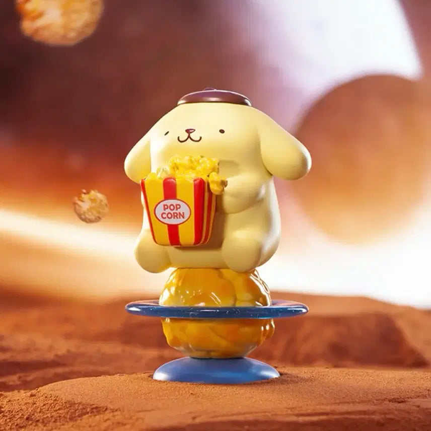 [BUNJANG] Sanrio Pompompurin Snack Planet Space Candy Figure Gacha / [폼폼푸린]미개봉 탑토이 산리오 스낵 플래닛 우주 과자 피규어 가챠 굿즈