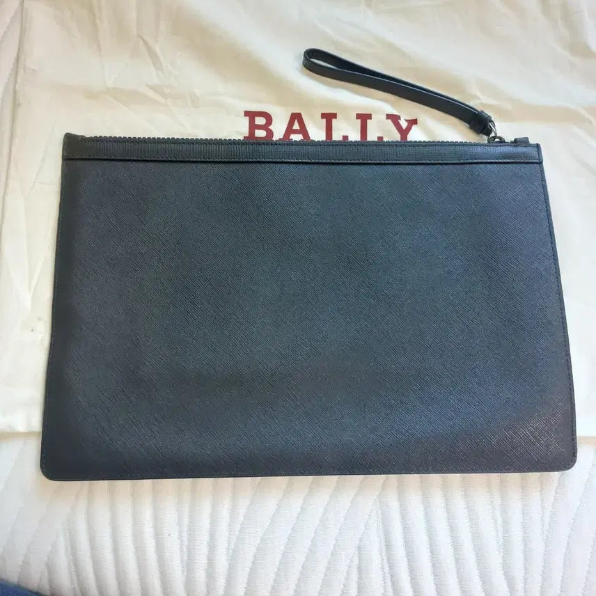 [BUNJANG] Bally Striped Clutch / (정품)발리 스트라이프 클러치