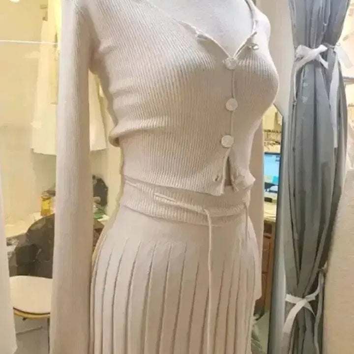 [BUNJANG] LB Elbi Moon Fever Le Swan Two-Piece Set / 수입의류 투피스세트(18.3) LB엘비문피버 르스완