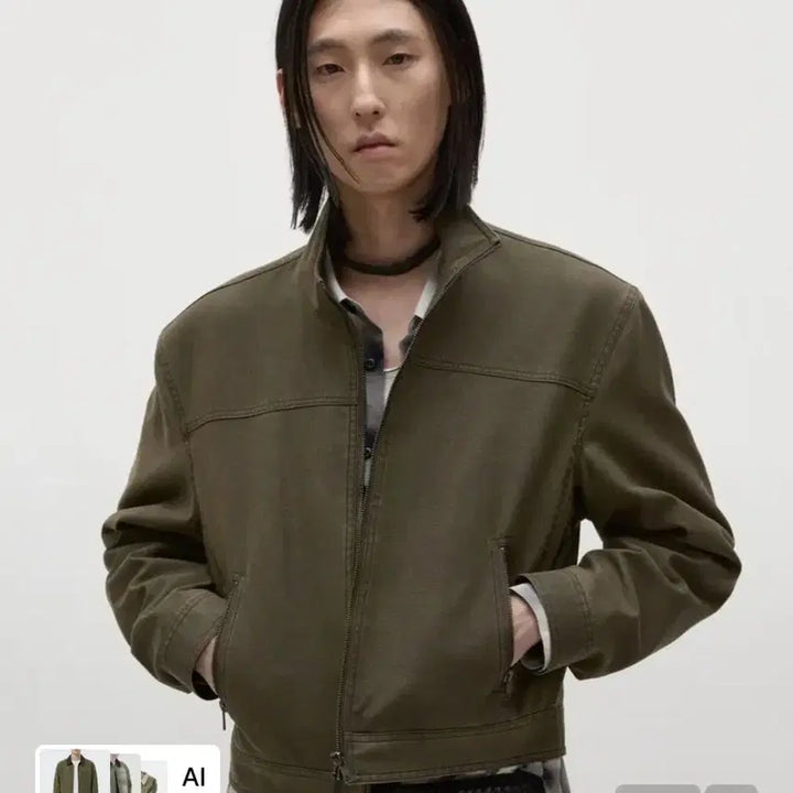 [BUNJANG] Ellude Phase Tencel Trucker Jacket / [46] 엘무드 페이즈 텐셀 트러커 자켓
