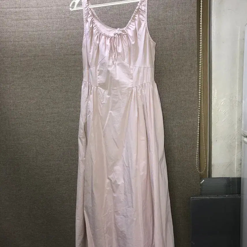 [BUNJANG] Balletcore Strawberry Milk Long Dress / 발레코어 딸기우유 롱원피스
