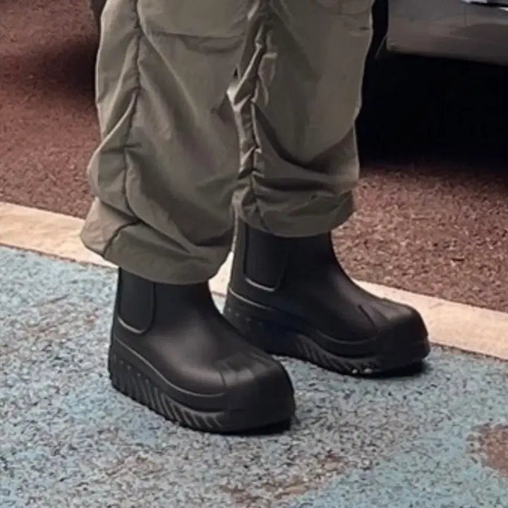 [BUNJANG] Adidas Adifom Superstar Rain Boots Black Size 275 / 아디다스 아디폼 레인부츠 275