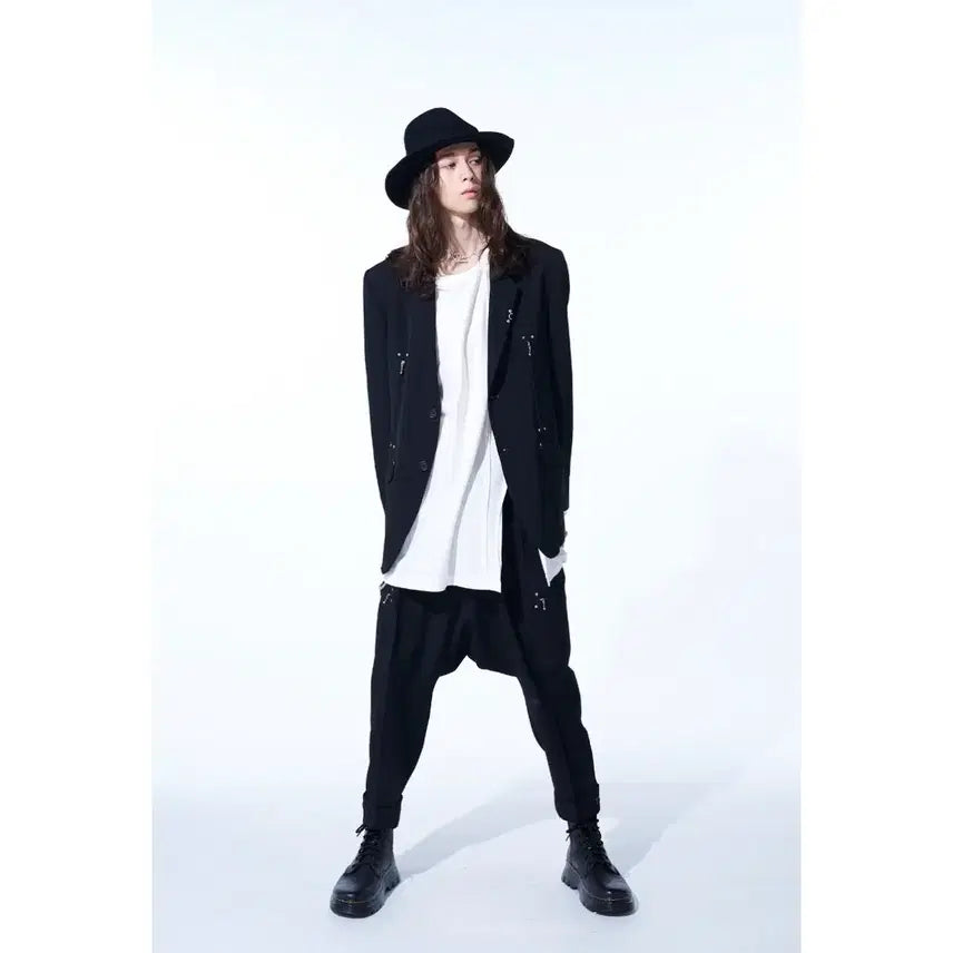 [BUNJANG] Yohji Yamamoto SYTE Wool Gabardine Slim Sarouel Pants / 요지 야마모토 SYTE 울 개버딘 슬림 사루엘 팬츠 팝니다.