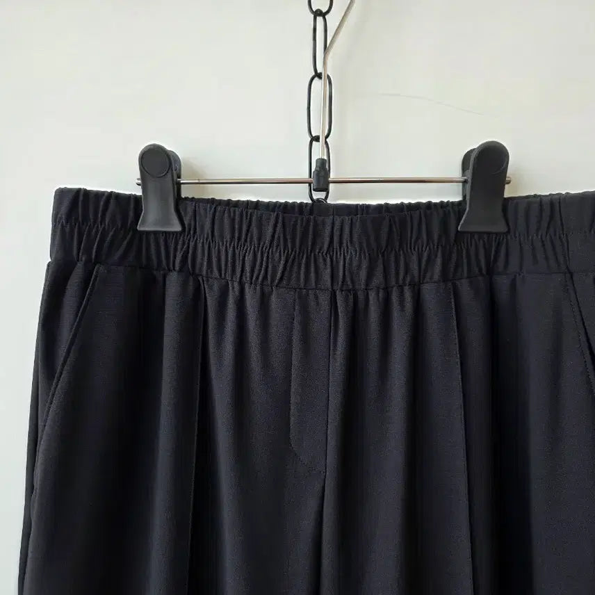 [BUNJANG] Crocodile Banding Wide Pants / L/크로커다일 밴딩 와이드팬츠
