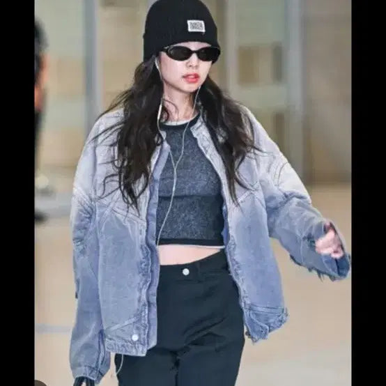 [BUNJANG] Cost Per Kilo Jennie v3 Biker Jacket XL / 코스트 퍼 킬로 제니 v3 바이커 자켓