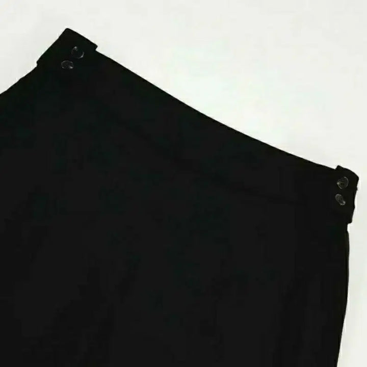 [BUNJANG] Button Detail Wide Leg Slacks / 버튼 와이드 팬츠