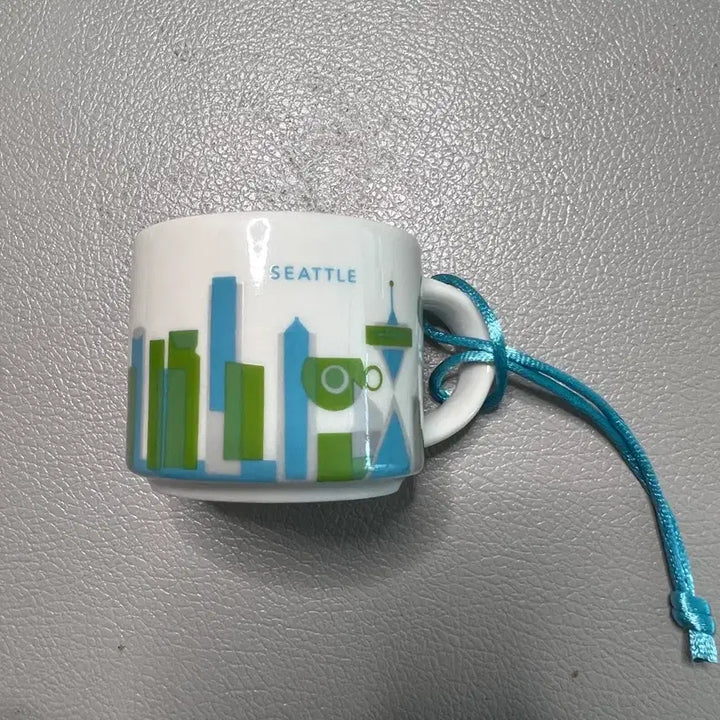 [BUNJANG] Starbucks You Are Here Collection Seattle City Cup Espresso Mug / 스타벅스 유아히어 시애틀 시티컵 에스프레소잔