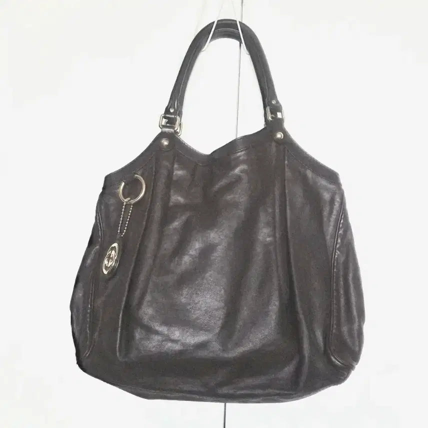 [BUNJANG] Gucci GG Leather Shoulder Bag / 구찌 GG 레더 숄더백