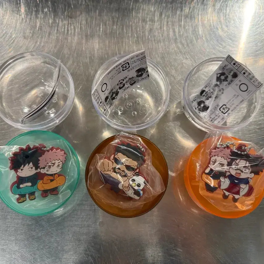 [BUNJANG] Jujutsu Kaisen Cursed Replay Rubber Charm Strap Set / 주술회전 사멸회유 반창고 러버챰 러버스트랩 교환 판매