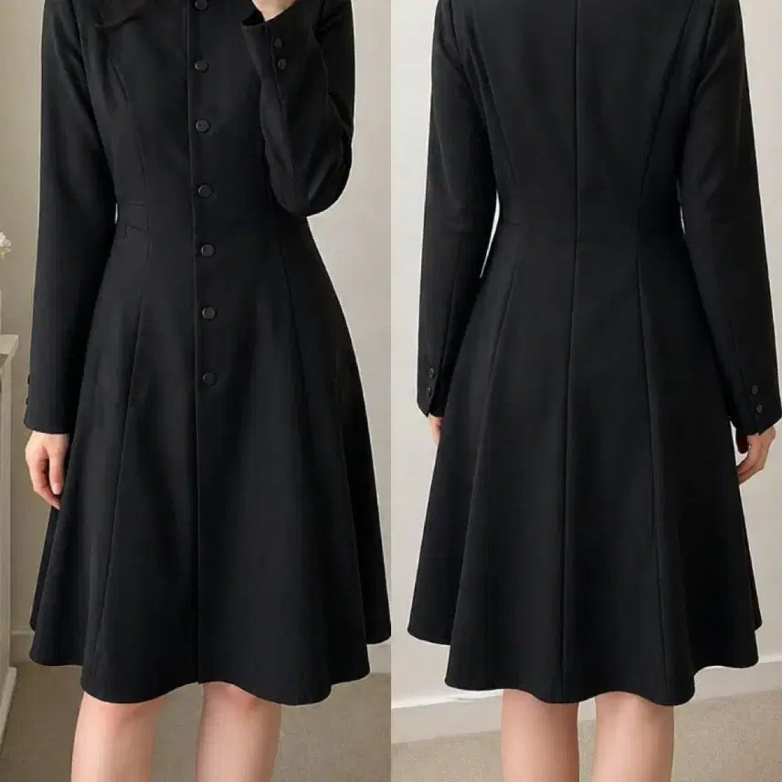 [BUNJANG] Misha Flare Midi Dress / 미샤 플레어 원피스