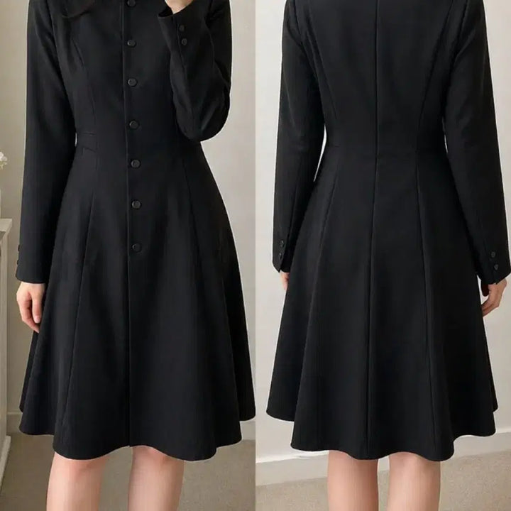 [BUNJANG] Misha Flare Midi Dress / 미샤 플레어 원피스