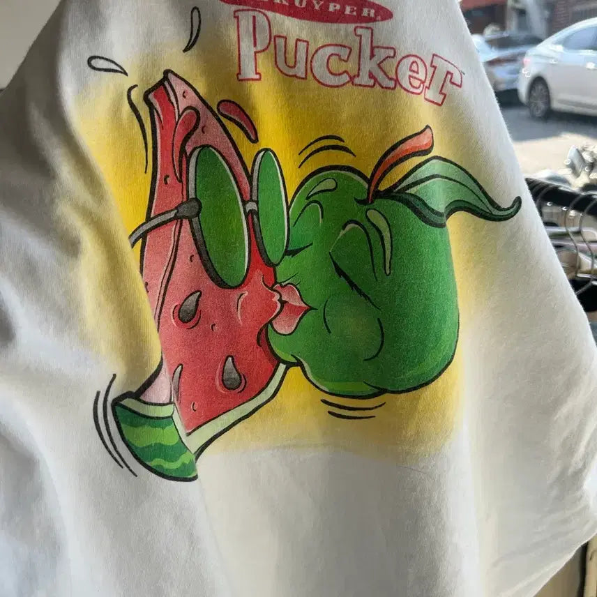 [BUNJANG] Dekuyper Sweet Sour Vintage T-shirt / 90s Keep it sweet sour 빈티지티셔츠