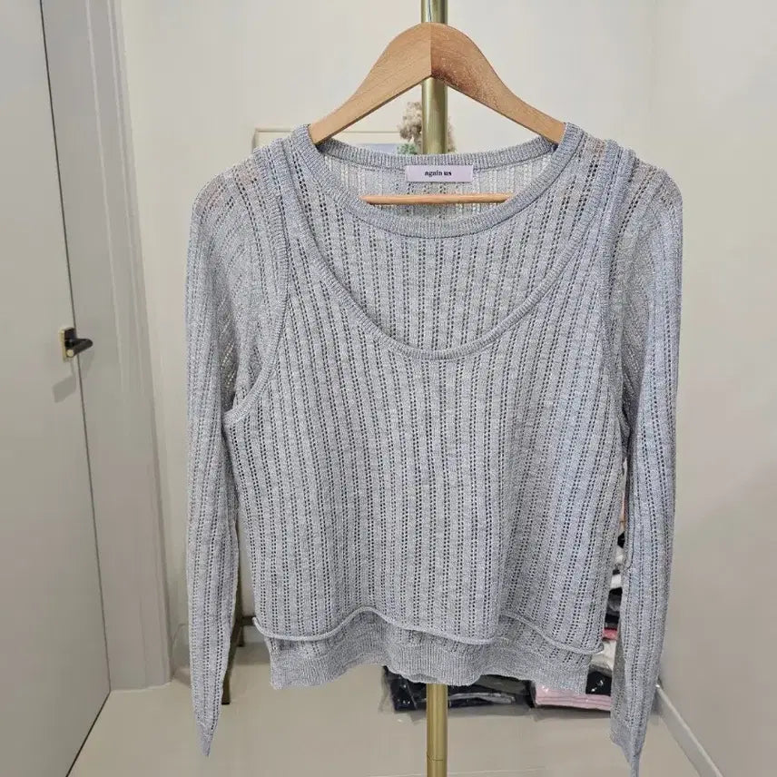 [BUNJANG] Scassi Knit Vest Set / 2종세트 스카시 니트 조끼 세트 3택1