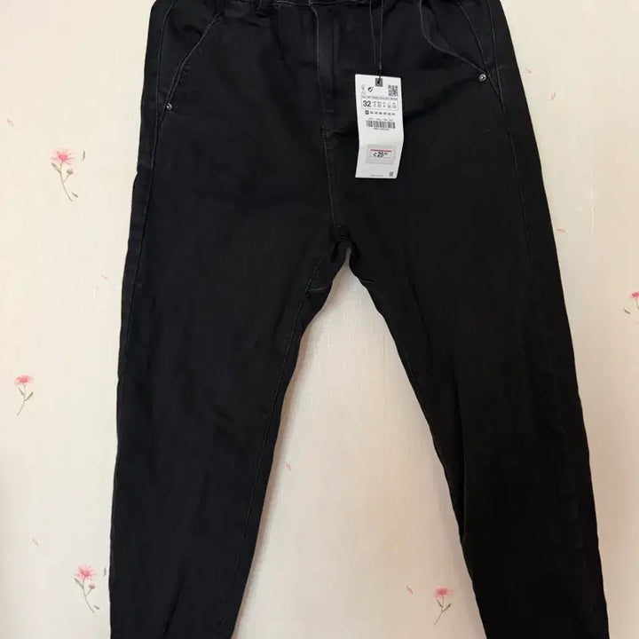 [BUNJANG] ZARA Back-Banding Baggy Pants Black Size 32 / 자라 뒷밴딩 배기 팬츠 블랙 32