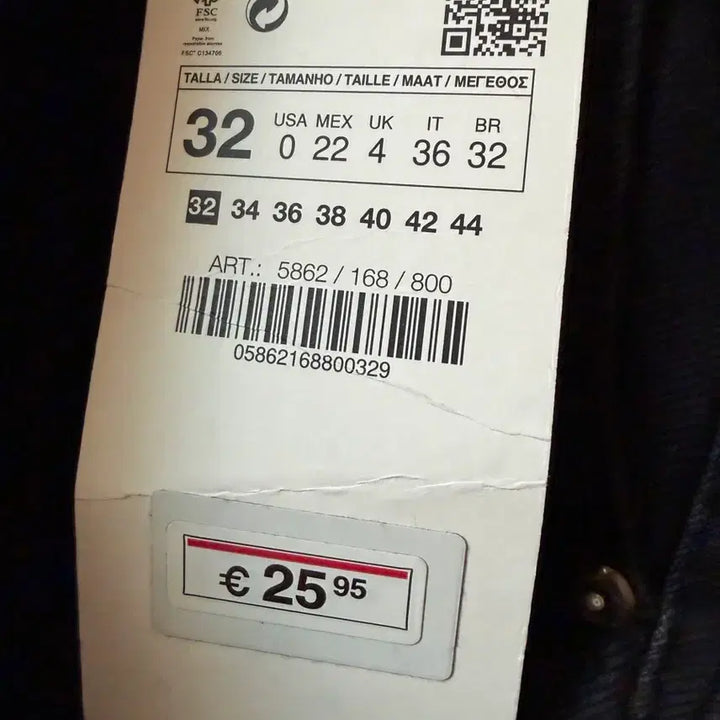 [BUNJANG] ZARA Back-Banding Baggy Pants Black Size 32 / 자라 뒷밴딩 배기 팬츠 블랙 32