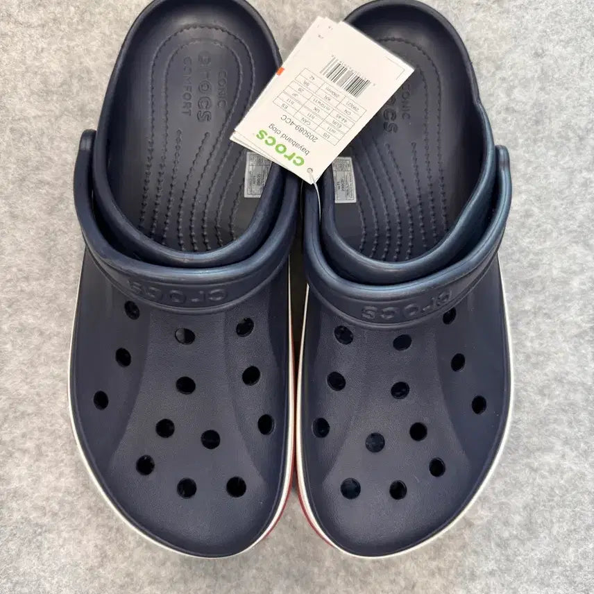 [BUNJANG] Crocs Baya Band Navy 290 New / 크록스 바야밴드 네이비 290 새상품