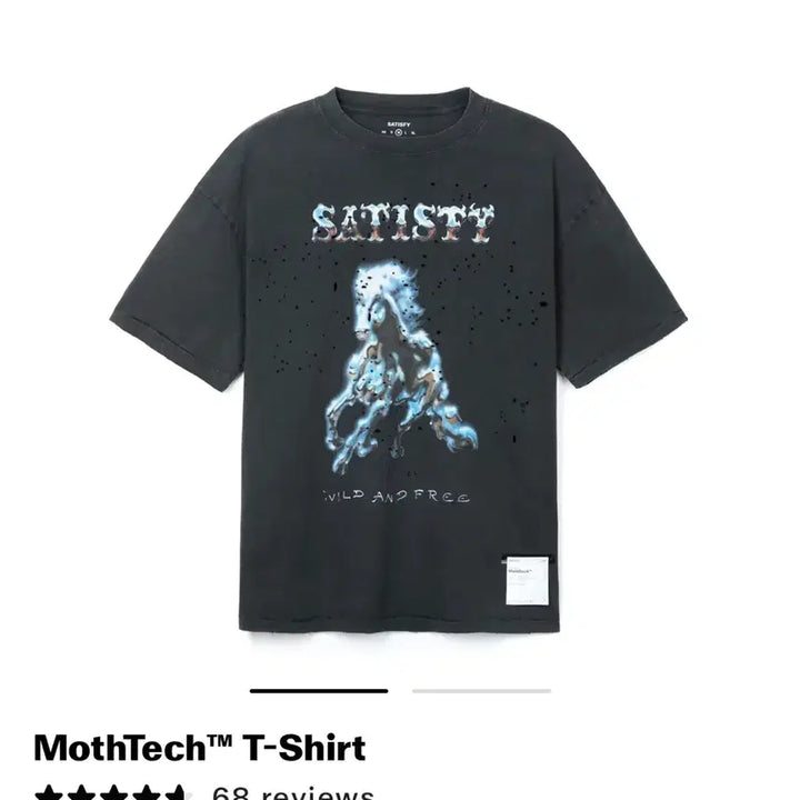 [BUNJANG] STISFY 26ss Wild Horse MOSTEC T-Shirt XL / 새티스파이 모스테크 티 26ss 야생마  XL(새상품)